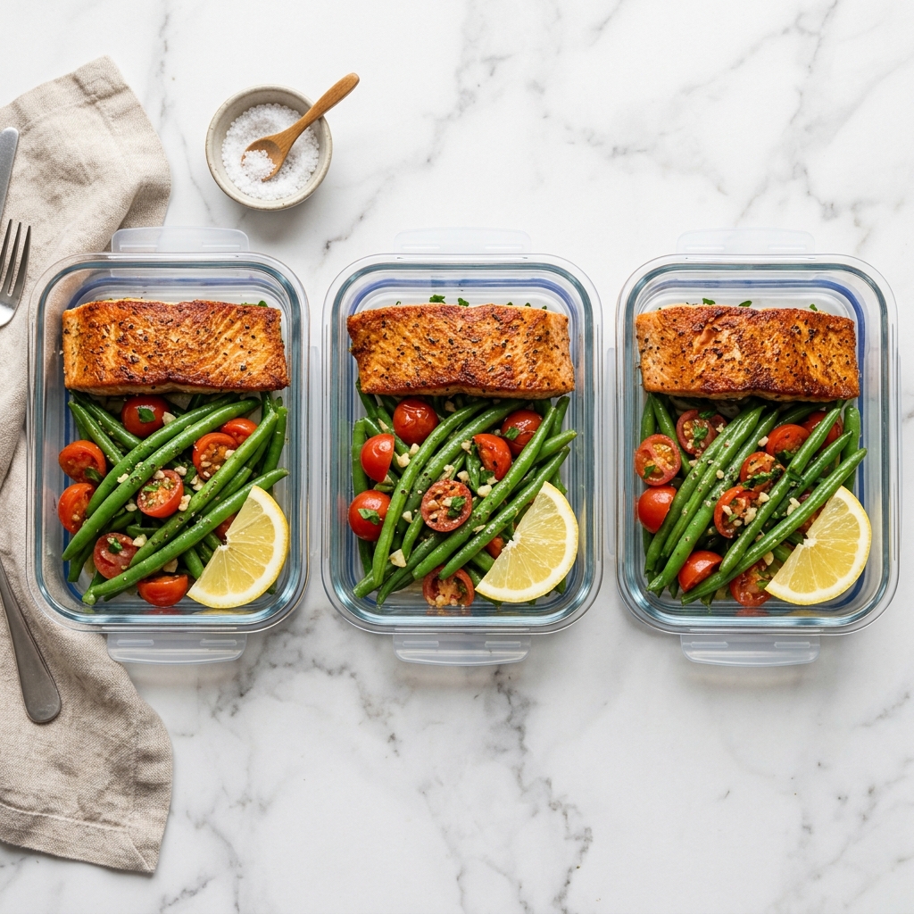 Salmon meal prep